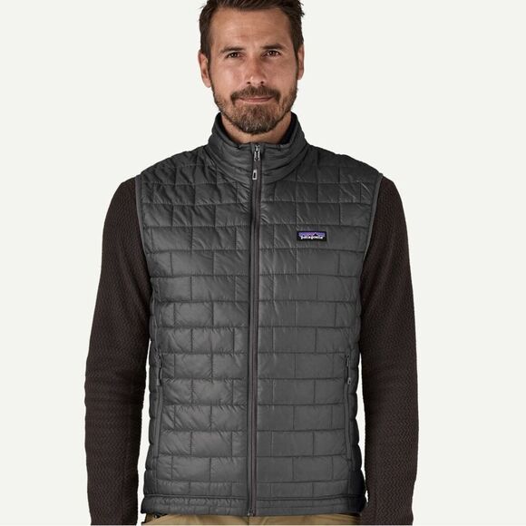 Patagonia Men's Nano Puff® Vest
Forge gray size MEdium NWT in packaging - Picture 1 of 7